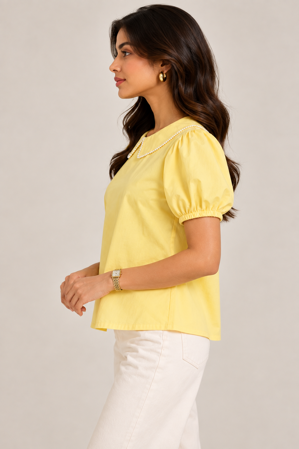 Lemon Pearl Top